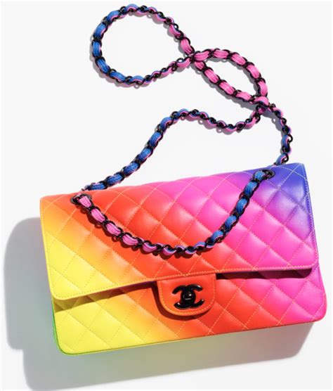 chanel rainbow|chanel belt bag.